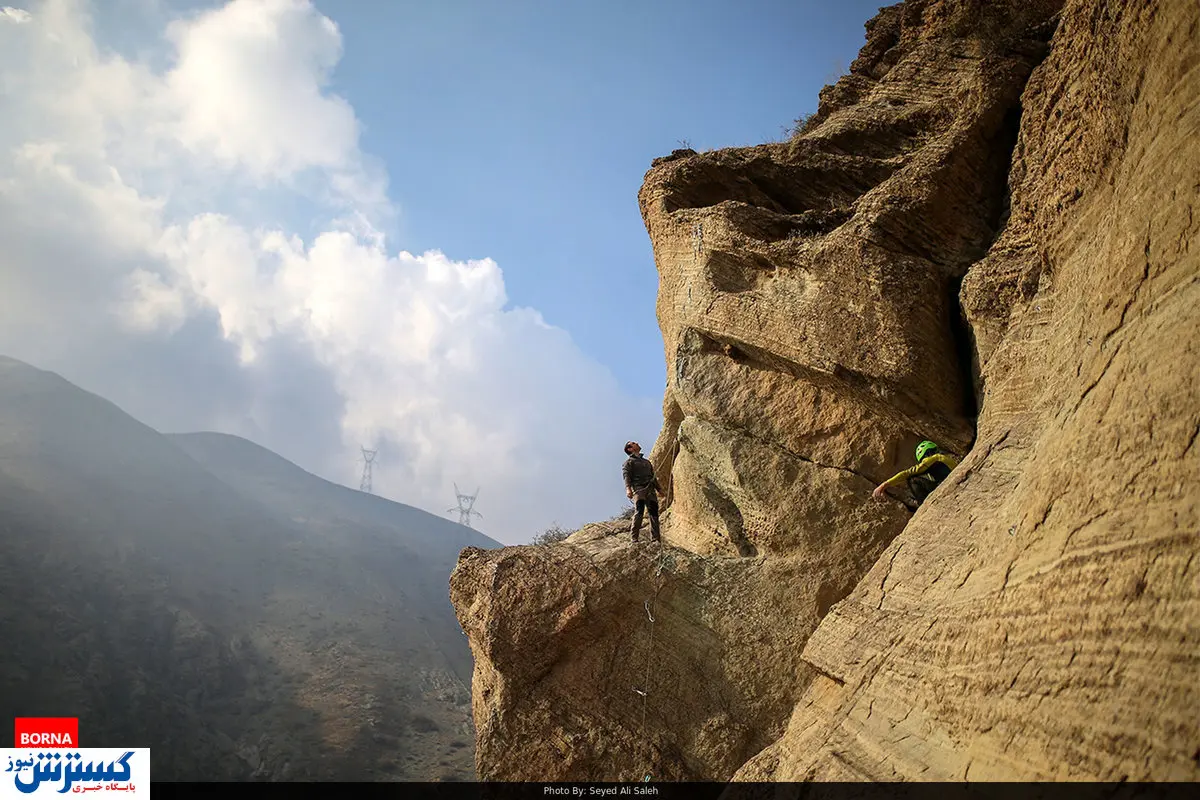 تصاویر/ صخرهنوردی در حوالی پایتخت