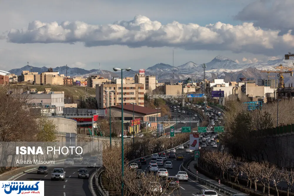 تصاویر/ آسمان آبی و تماشایی پایتخت