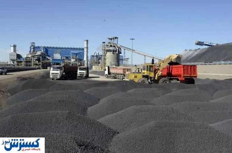 فروش و ارسال اولین محصول گندله سه چاهون بافق به اصفهان