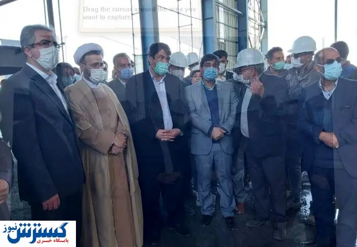 یک واحد کنسانتره سنگ آهن در میبد افتتاح شد