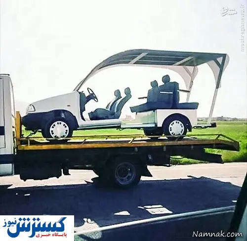 با این پراید گلف بازی کنید! + عکس