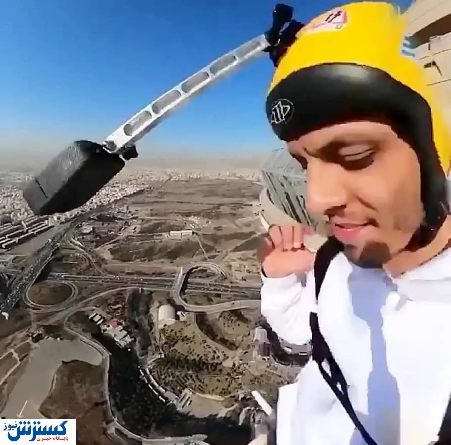 علت سقوط چترباز حرفهای در سالگرد پلاسکو