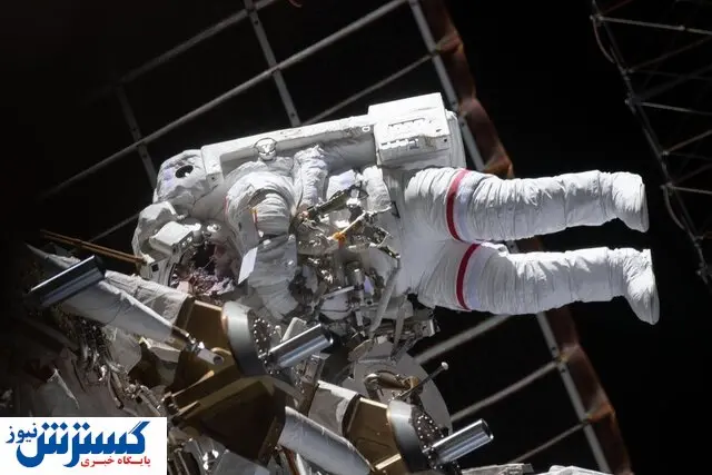 تصاویر جالب از پیادهروی در فضا