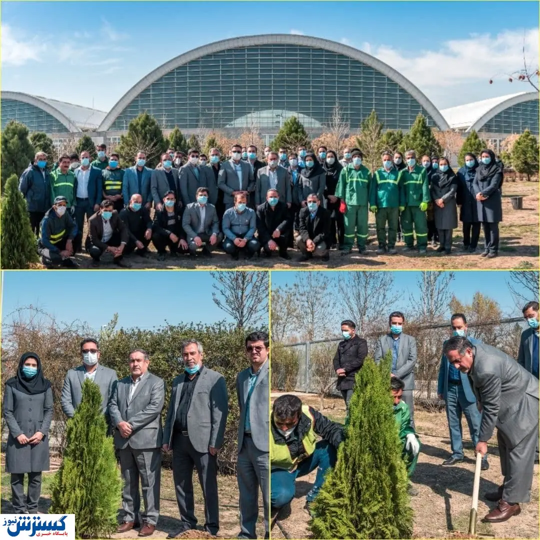 کاشت درخت به مناسبت پنج سالگی شهر آفتاب