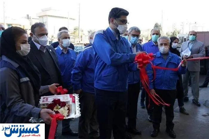 افتتاح خط تولید جدید قطعات تارا و سمند