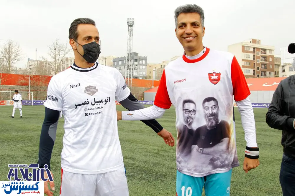 استقبال گرم کریمی و فردوسی پور از یکدیگر