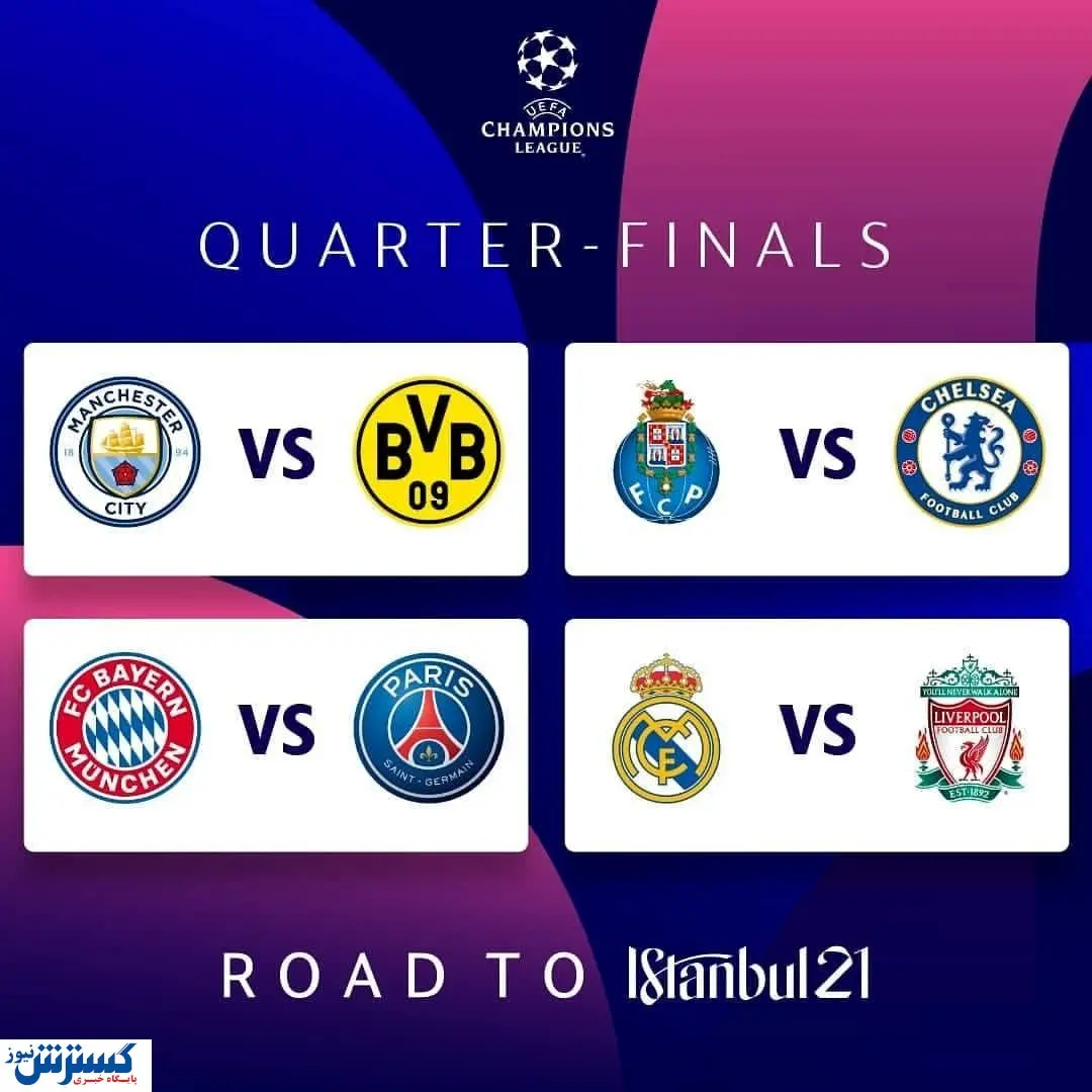 قرعه کشی جذاب لیگ قهرمانان اروپا