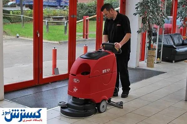 نظافت حرفهای رستوران با تجهیزات مکانیزه