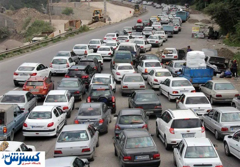 آخرین وضعیت ترافیکی در محورهای شمالی