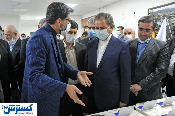 بازدید جهانگیری از دستاوردهای ایران خودرو در نهضت ساخت داخل