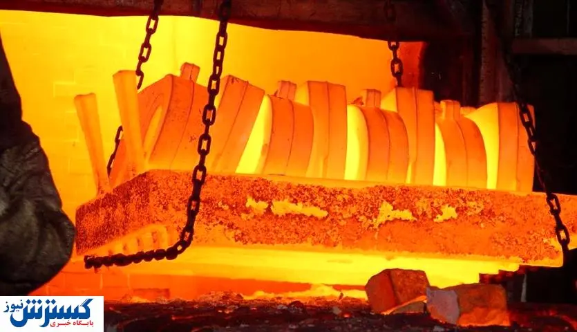 افزایش بازده کیفی تختالهای گازترش فولاد مبارکه