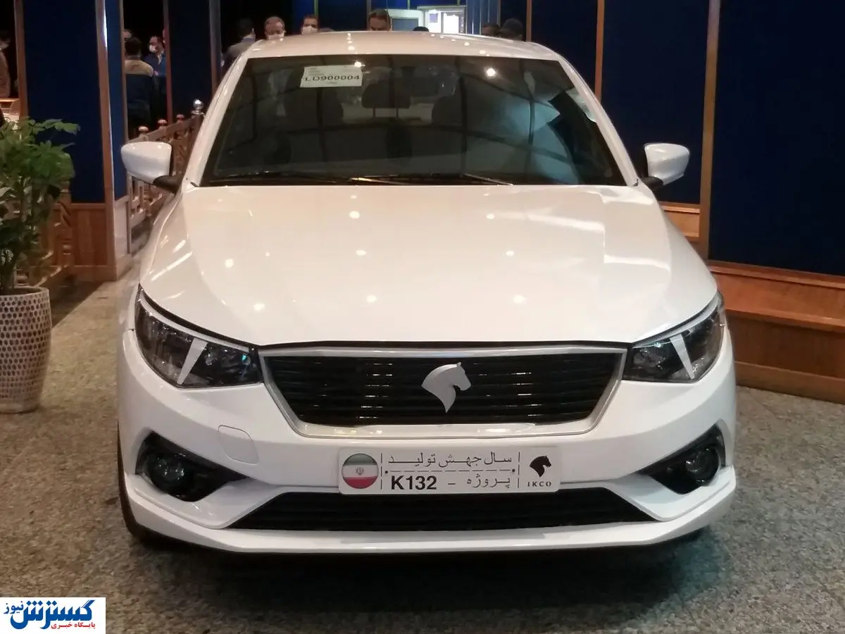 رونمایی از سدان جدید ایران خودرو + تصاویر