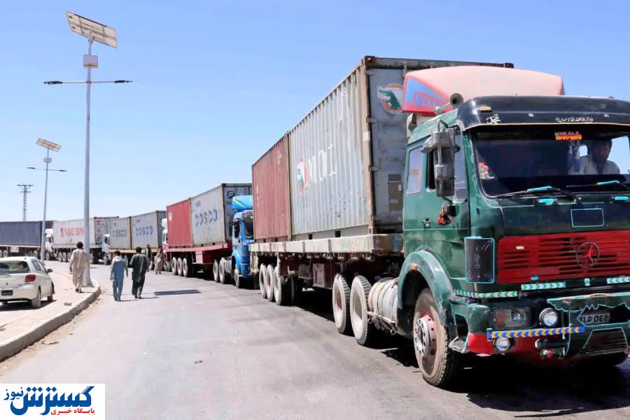 تردد کامیون‌ ها در مرز دوغارون به حالت عادی بازگشت