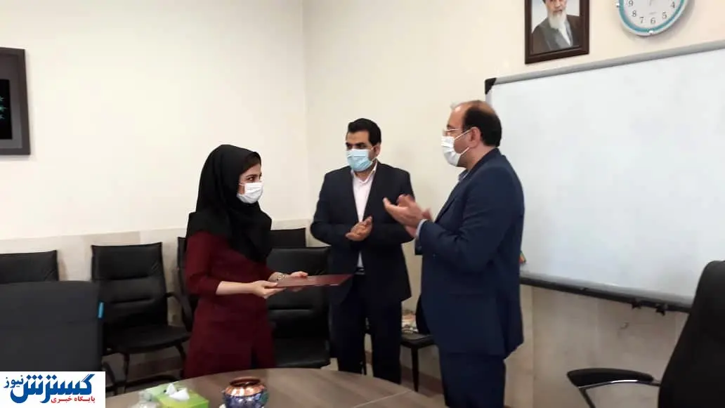 تقدیر از دانشجوی برگزیده پایان نامه برتر ایران