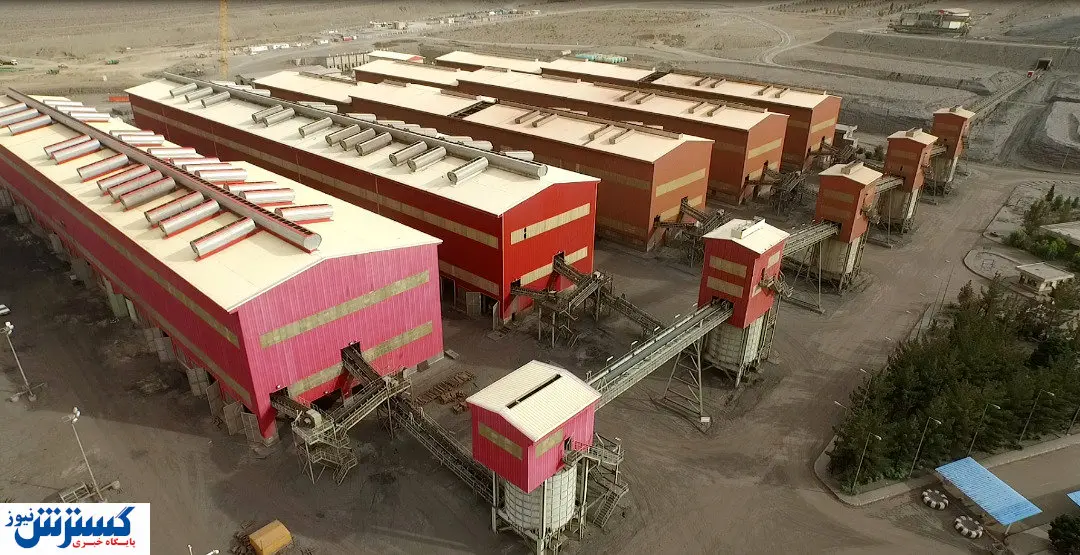 افزایش رکورد تولید کنسانتره آهن چادر ملو