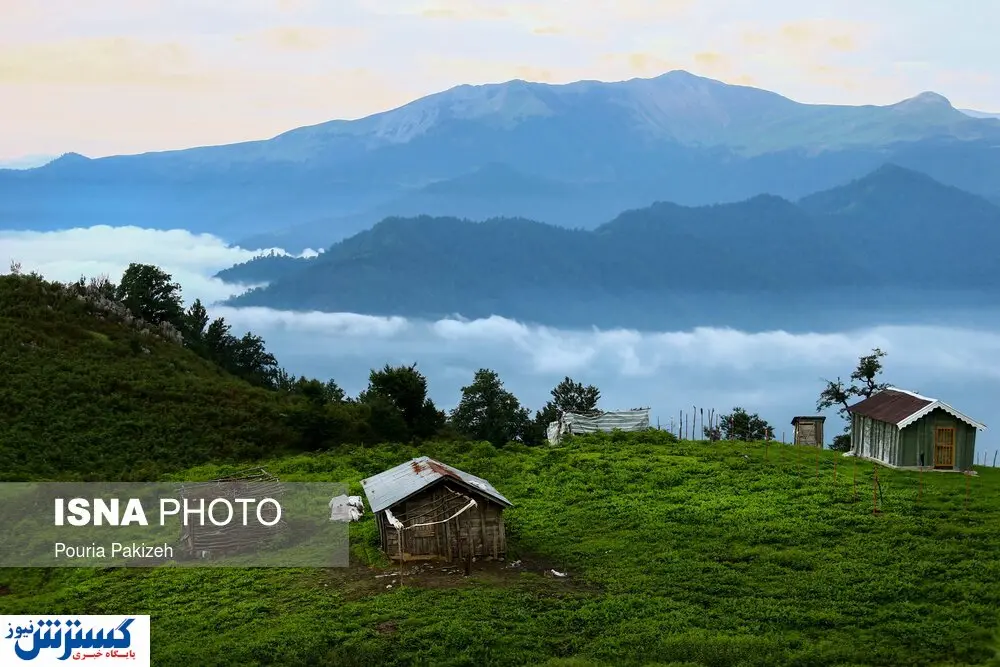 تصاویر / بهشت بر فراز ابرها