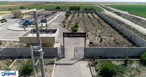 پیشرفت ۹۸ درصدی احداث تصفیه خانه فاضلاب اژیه