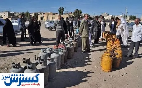 اعتراض مردم زاهدان به خاطر کمبود گاز / فیلم