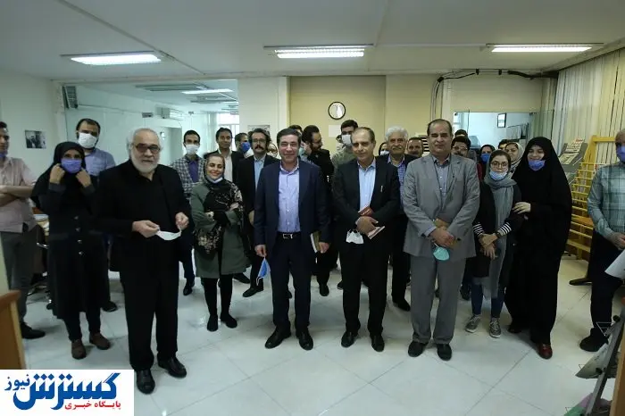 بازدید مدیران مسئول روزنامههای دنیای اقتصاد، شرق و مستقل از صمت