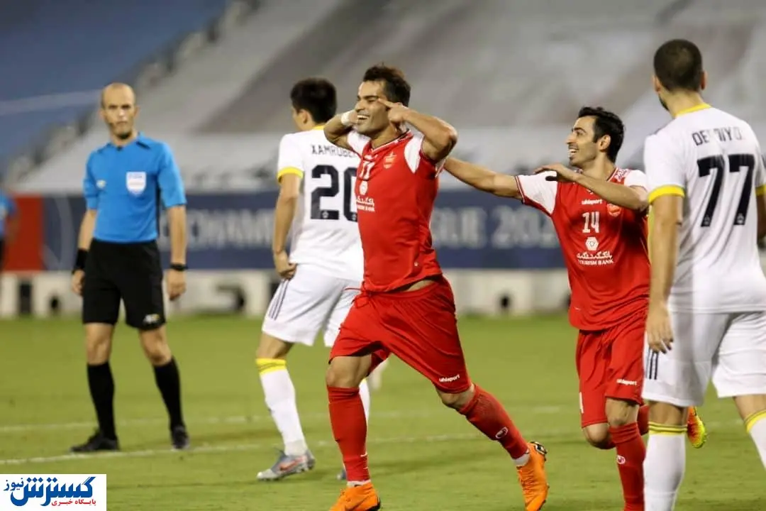 معرفی برترین بازیکن جدال پرسپولیس – پاختاکور