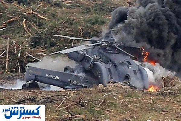 آذربایجان: بالگرد روس ها را منهدم کردیم