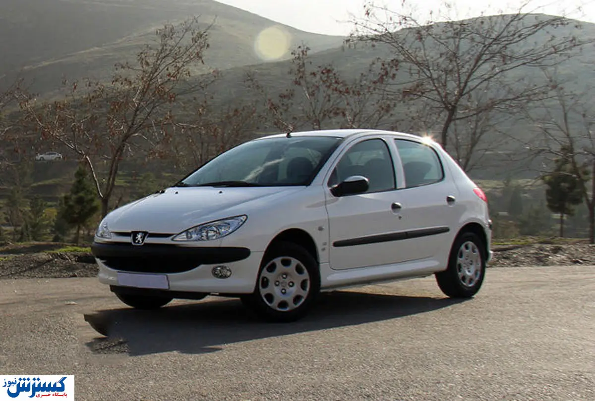 نمودار قیمتی پژو ۲۰۶ در بازار / رشد ۱۰۰ میلیونی در ۶ ماه!