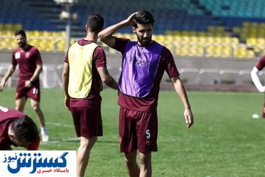 تمرین سرخپوشان قبل از دیدار فینال آسیا با حضور مدیرعامل