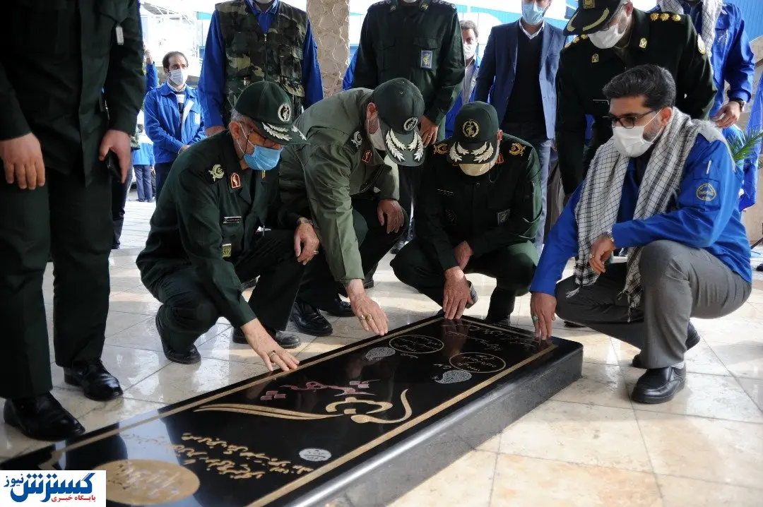 افتتاح یادمان مقبره شهید گمنام ایران خودرو