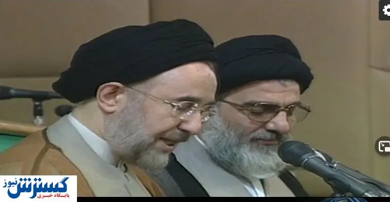 سید محمد خاتمی و مهدی کروبی در تلویزیون + تصاویر