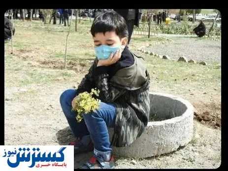 کودک یکی از محیط بانان زنجانی + عکس