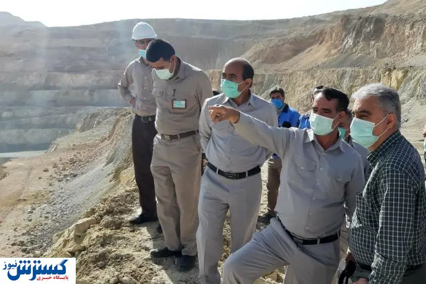 بازدید سعد محمدی از مجتمع مس سرچشمه و شهربابک