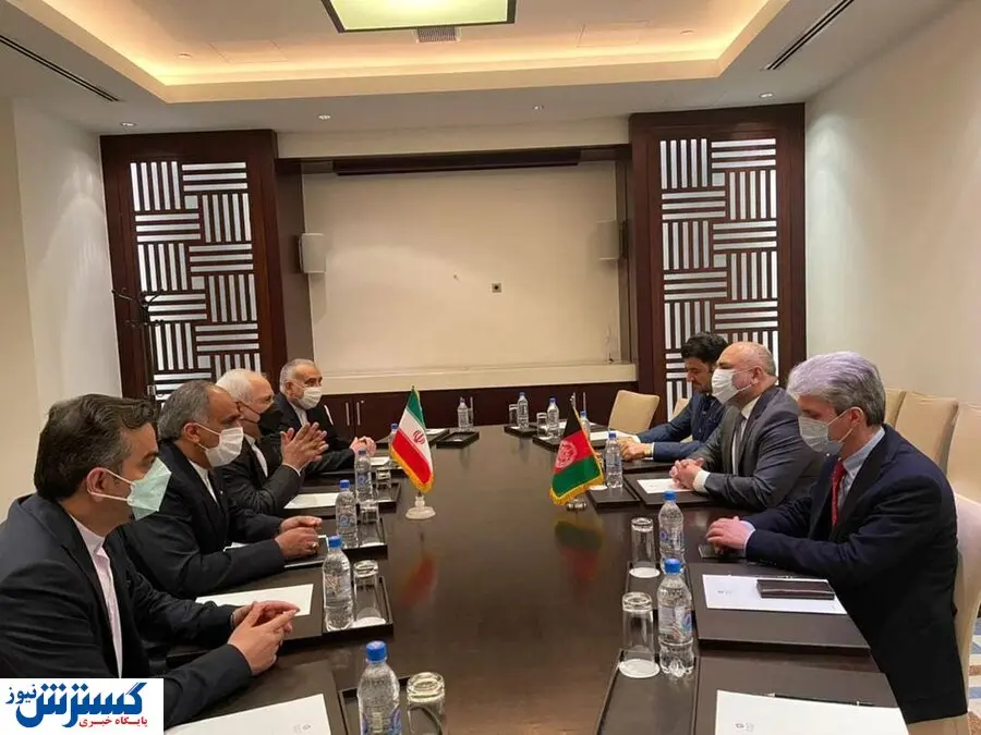 دیدار وزیر خارجه ایران با همتای افغان خود