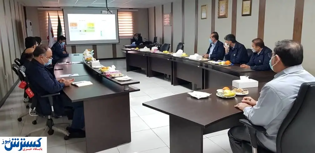 بازدید فولاد خوزستان از شرکت ایده پردازان صنعت فولاد