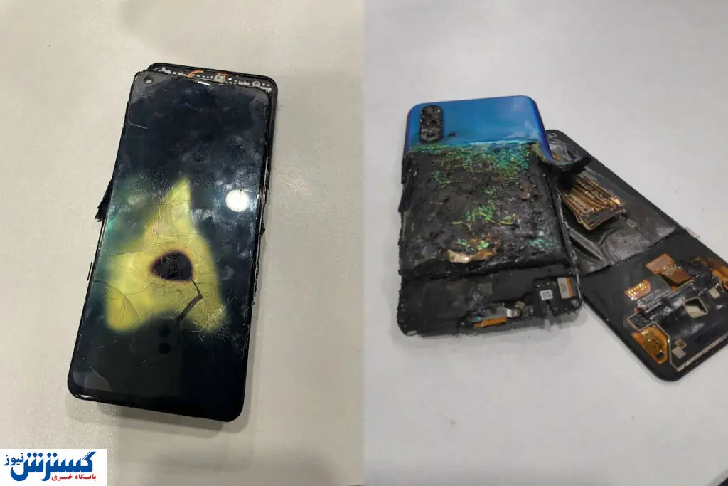 انفجار در هند / این گوشی باز هم حادثه آفرید + عکس