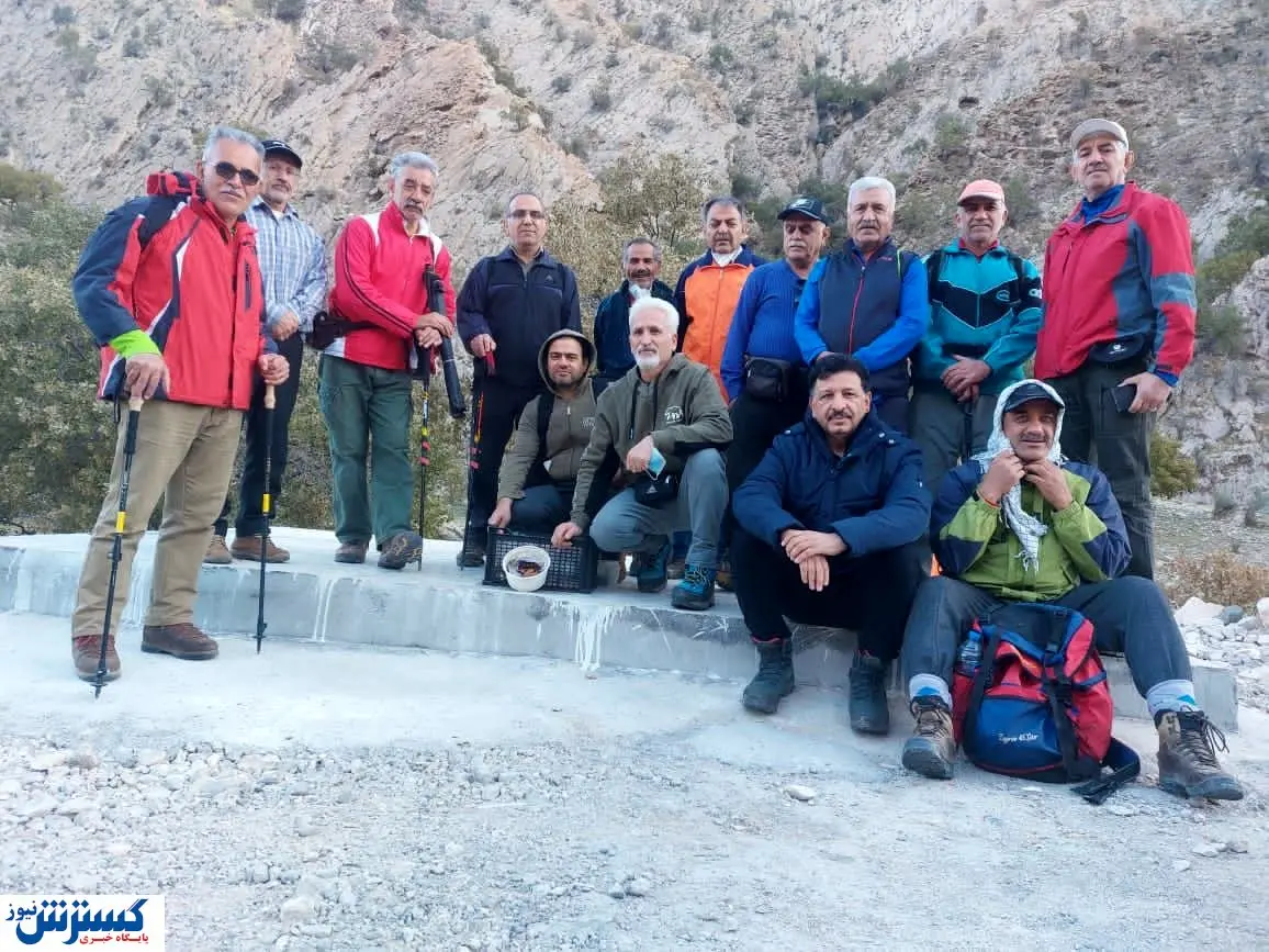 کاشت ۹۹ اصله نهال به همت کوهنوردان فولاد خوزستان