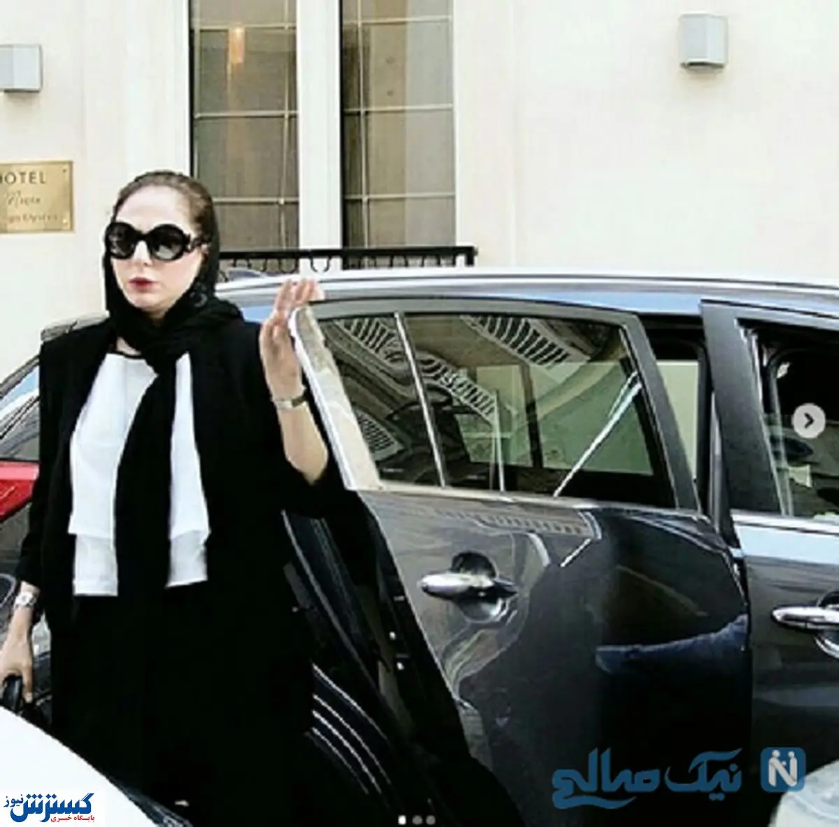 استایل عجیب رعنا آزادی ور در اکران خصوصی | رعنا آزادی ور در کنار بازیگر معروف چه میکرد؟