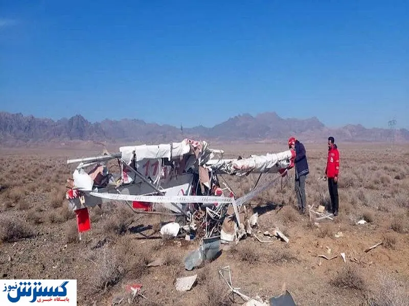 ۴ کشته و زخمی در سقوط هواپیما در خراسان رضوی