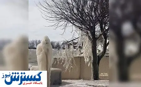 خانه یک مرد کانادایی در محاصره ارواح یخی! + تصاویر