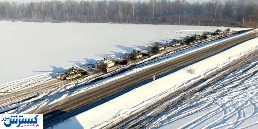 فعالیت‌های نظامی روسیه در مرزهای اوکراین + عکس