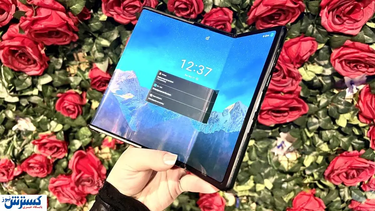 رونمایی از ۲ گوشی مفهومی تاشو + عکس