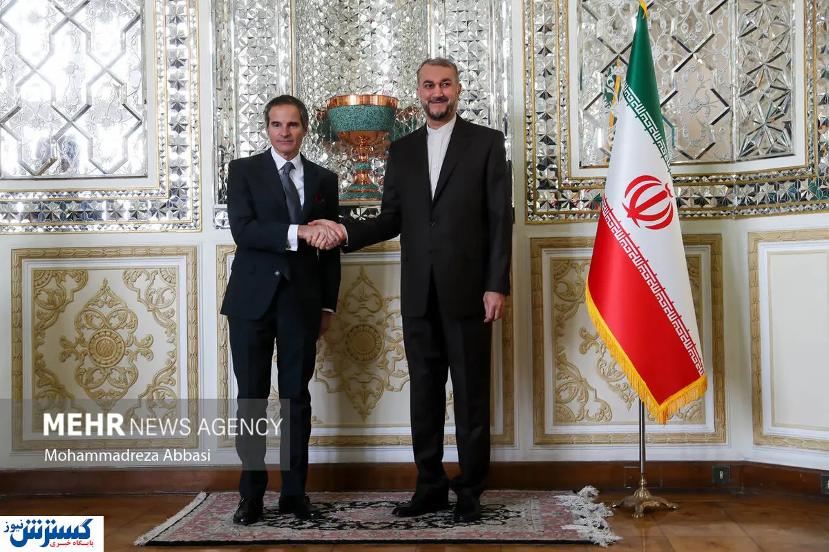 تصاویر/ دیدار مدیر کل آژانس بینالمللی انرژی اتمی با وزیر امور خارجه
