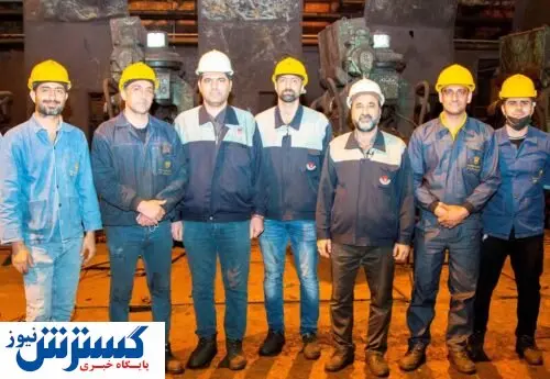 ثبت رکورد جدید در ذوب آهن اصفهان