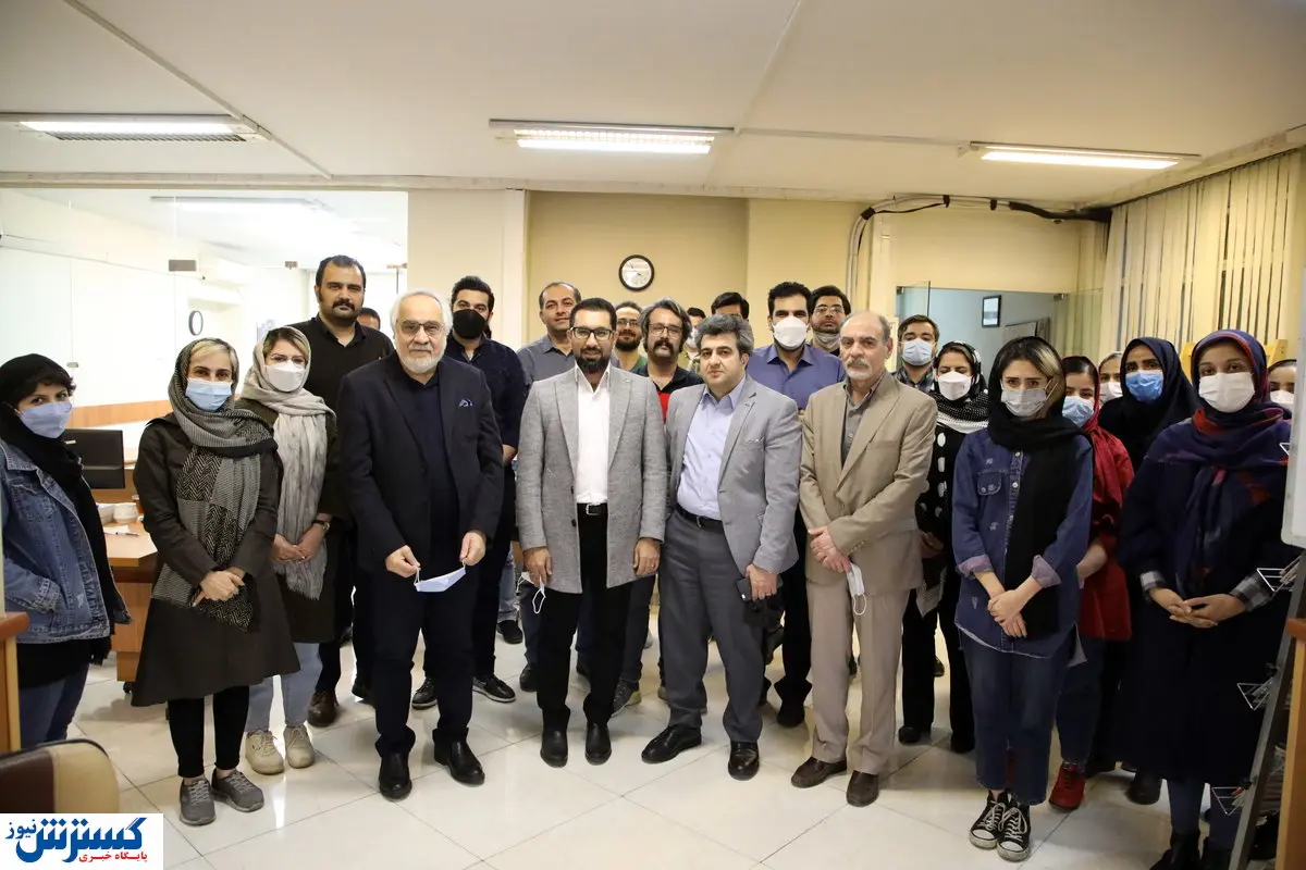 بازدید مدیرکل روابط عمومی ایمیدرو از موسسه مطبوعاتی صمت