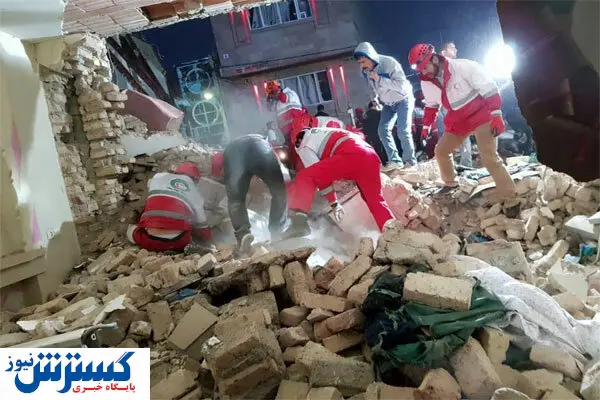 فوت یکی دیگر از مصدومان انفجار و ریزش آوار در تبریز