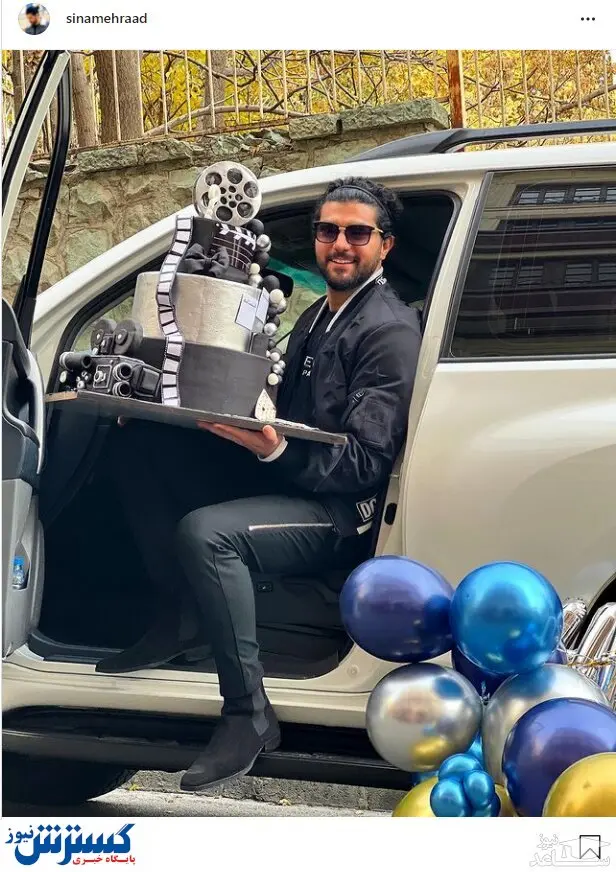 ژست خاص سینا مهراد در باشگاه | ورزش لاکچری سینا مهراد لو رفت