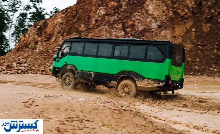 با این اتوبوس آفرود آشنا شوید