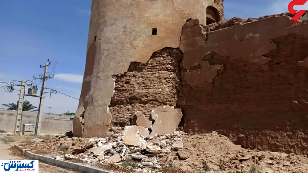 تخریب دو اثر تاریخی مهم گناوه و دیلم با زلزله