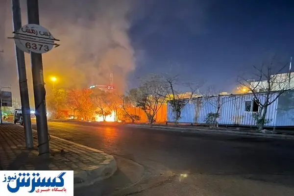 آتش زدن کنسولگری ایران در کربلا