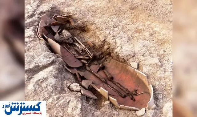 کشف بقایای انسان در خمره های بزرگ + عکس