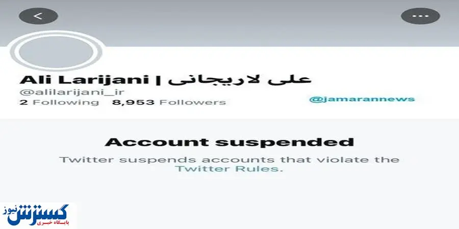 اکانتهای مسدود؛ فضای مجازی بر علیه لاریجانی!